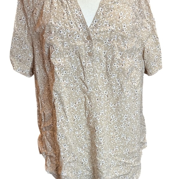 torrid Tops - Harper Challis short sleeve blouse